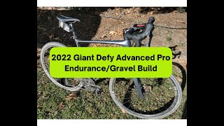 2022 Giant Defy Advanced Pro EnduranceGravel build [upl. by Nyrahtak257]