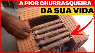 Churrasqueira com 10 blocos em 1 minuto [upl. by Nele]