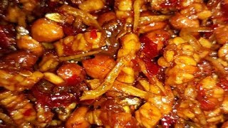 Resep Ikan Teri Kacang Bumbu Balado [upl. by Nerrak]