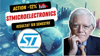 ACTION STMICROELECTRONICS 12  FAUT IL ACHETER   BOURSE PEA [upl. by Huebner]