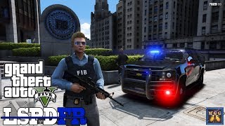 FBI Special Agent Patrol in an Unmarked Chevy Tahoe  GTA 5 LSPDFR Episode 359 [upl. by Ariaes]