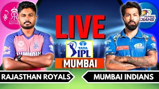 IPL 2024 Live MI vs RR Live Score  IPL Live Score amp Commentary  Mumbai vs Rajasthan Live [upl. by Fidelia]