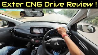 Hyundai Exter CNG Detailed Drive Review  Power कम  Space ज़्यादा [upl. by Emlyn]