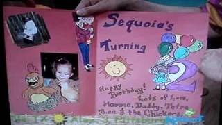 Chelseas 2nd Birthday Greeting on Sprout [upl. by Anuska126]