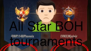 All Star BOH tournaments Rise of castles  vmx 414 vs RNP 148 fight  let’s start tournament 🏟️ roc [upl. by Grimaud]