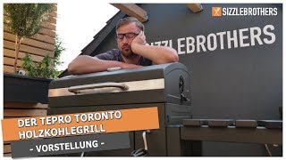 Tepro Toronto Holzkohlegrill  Hands ON [upl. by Solracsiul]