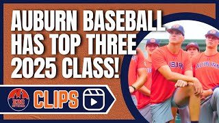 Auburn Baseball Welcomes Top 3 Recruit Class for 2025 [upl. by Hselin]