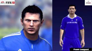 FIFA 10 vs FIFA 09 Face Comparison TRUEHD QUALITY [upl. by Nailil]