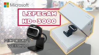 Microsoft Lifecam HD3000 Unboxing 2020  Vlog31 [upl. by Janot]