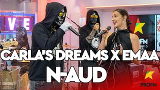 Carlas Dreams x EMAA  Naud  PROFM LIVE Session [upl. by Ellimak]