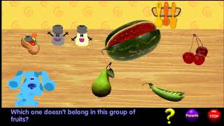 Blues Clues  Healthy Snacks 1998 PC Game [upl. by Homerus]