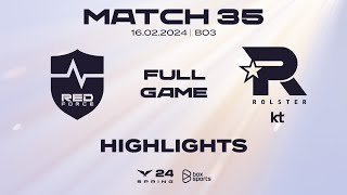 Full Highlights NS vs KT  Match 35  LCK Mùa Xuân 2024 [upl. by Pulcheria]