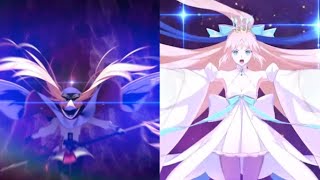 FGO Summer Castoria NP animation vs Lostbelt 6 Cutscene [upl. by Iliram]