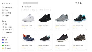 Creating a Powerful ECommerce Search and Filtering System with React [upl. by Markiv]