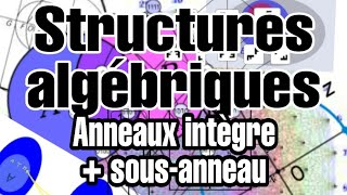 Structures algébriques  Exercice corrigé  Anneaux intègre  Exemple  sousanneau 15 [upl. by Mays]