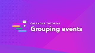 Production Calendar Tutorial Grouping Events Ep2 Gantt Chart [upl. by Kindig]