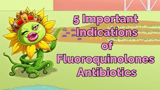 5 Important Indications of Fluoroquinolones Antibiotics Step 1 COMLEX NCLEX® PANCE AANP [upl. by Ennaeus]