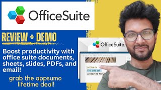 OfficeSuite Review  Demo – Combines with Office Suite documents sheets slides PDFs and email [upl. by Ffej512]