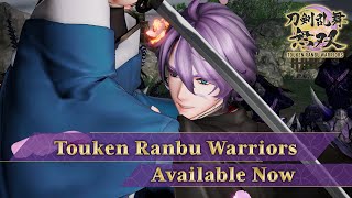 Touken Ranbu Warriors  Launch Trailer Steam PC [upl. by Agostino]