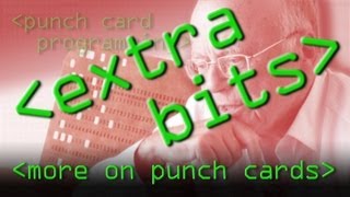 EXTRA BITS  More about Punch Cards  Computerphile [upl. by Vachel]