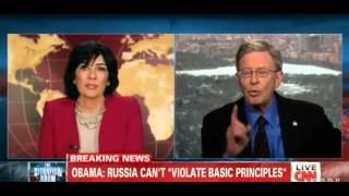 Russia debate sparks fiery exchange between Amanpour and Cohen [upl. by Marlea165]