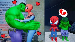 Spider Man x Hulk Real And Fake In Granny House  Funny Horror Animation [upl. by Stempson]