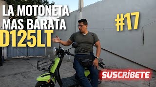 ITALIKA D125LT 2023La motoneta mas barata en el buen fin 2023lo que nadie te dice de andar en moto [upl. by Yuria]