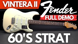 Fender Vintera II 60s Stratocaster BEST Mexican Strat [upl. by Aziar]