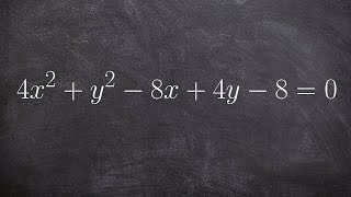 How to find the center foci and vertices of an ellipse [upl. by Haleemaj490]