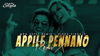 APPILE PENNANO TAPORI MIX l VOL2 MDN STYLE REMIX x NIKZA VISUALS mdnstyle [upl. by Lobell]