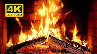 🔥 Cozy Fireplace 4K 12 HOURS Fireplace with Crackling Fire Sounds Crackling Fireplace 4K [upl. by Anedal951]