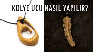 Gravür Cihazı ile Ahşap Kolye Ucu Nasıl Yapılır İki Kolye Tek Videoda [upl. by Ahsilav653]