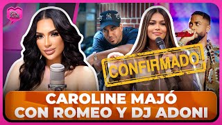 AMELIA ALCÁNTARA CONFIRMA CAROLINE AQUINO MAJÓ CON ROMEO SANTOS Y DJ ADONI [upl. by Ynaittirb]