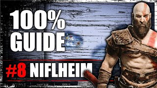 Niflheim 100 Completion Guide God of War Ragnarok 100 Walkthrough Part 8 [upl. by Junette]