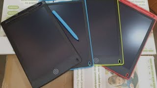 lcd writing tablet review LCD Writing tablet 85 unboxing and review LCD Writing tablet under 150 [upl. by Oisor]