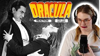 DRACULA 1931 MOVIE REACTION AND REVIEW FIRST TIME WATCHING [upl. by Oderfigis515]