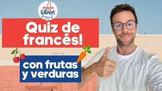 Quiz de francés frutas y verduras 🍑🍆 [upl. by Lisle145]