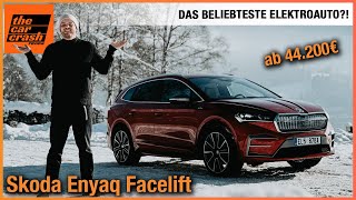 Skoda Enyaq Facelift 2024 Wir fahren das beliebteste Elektroauto ab 44200€ Fahrbericht  Test [upl. by Nnasus]