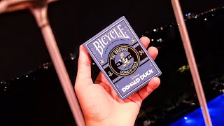 Unboxing Bicycle Donald Duck playing cards [upl. by Philps]