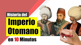 Historia del IMPERIO OTOMANO  Resumen  Origen auge y decadencia [upl. by Banquer]