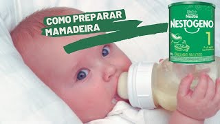 Como preparar nestogeno para recém nascido [upl. by Iron]