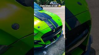 Sam khan ki car 🚗😱 viralshorts shorts trending [upl. by Lemmor639]