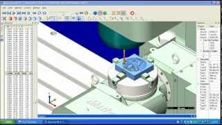 MASTERCAM X5ART TUTORIAL  MACHINE SIMULATION [upl. by Aneri]