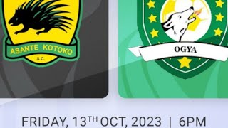 ASANTE KOTOKO vs ADUANA STARS WEEK 5 [upl. by Imehon]