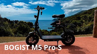 BOGIST M5 ProS Electric Scooter  Review  São Miguel Açores Vlog  Jason Santos [upl. by Crysta]