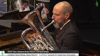 II Lento from Concerto for Euphonium Horovitz [upl. by Meredith677]