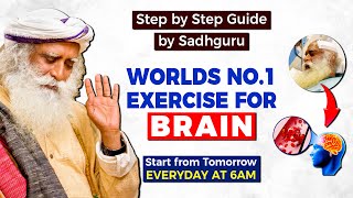 Sadhguru Created Powerful Exercise for Your BRAIN  21 Times Everyday at 6 AM  Sadhguru Darshan [upl. by Akim640]