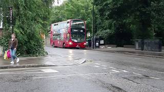 Full Route Visual London Bus Route 425 Clapton Nightingale Road  Ilford SN13CHD DN33792 E400 [upl. by Kellina]