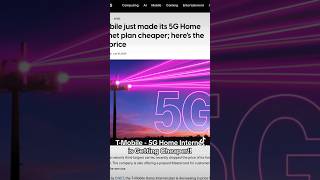 TMobile  5G Home Internet is Getting Cheaper [upl. by Akiemat]