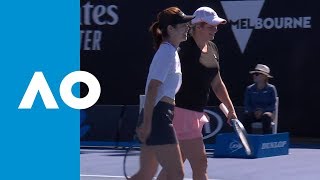 DavenportStubbs v ClijstersLi match highlights 3R  Australian Open 2019 [upl. by Trever]